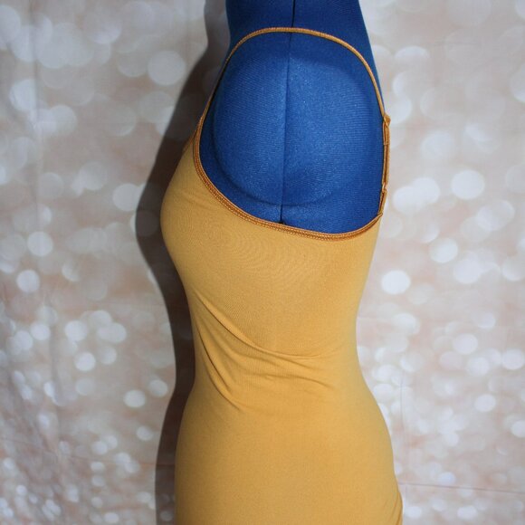 Juniors SO Favorite Seamless Tunic Cami Gold Size Small - Picture 4 of 7